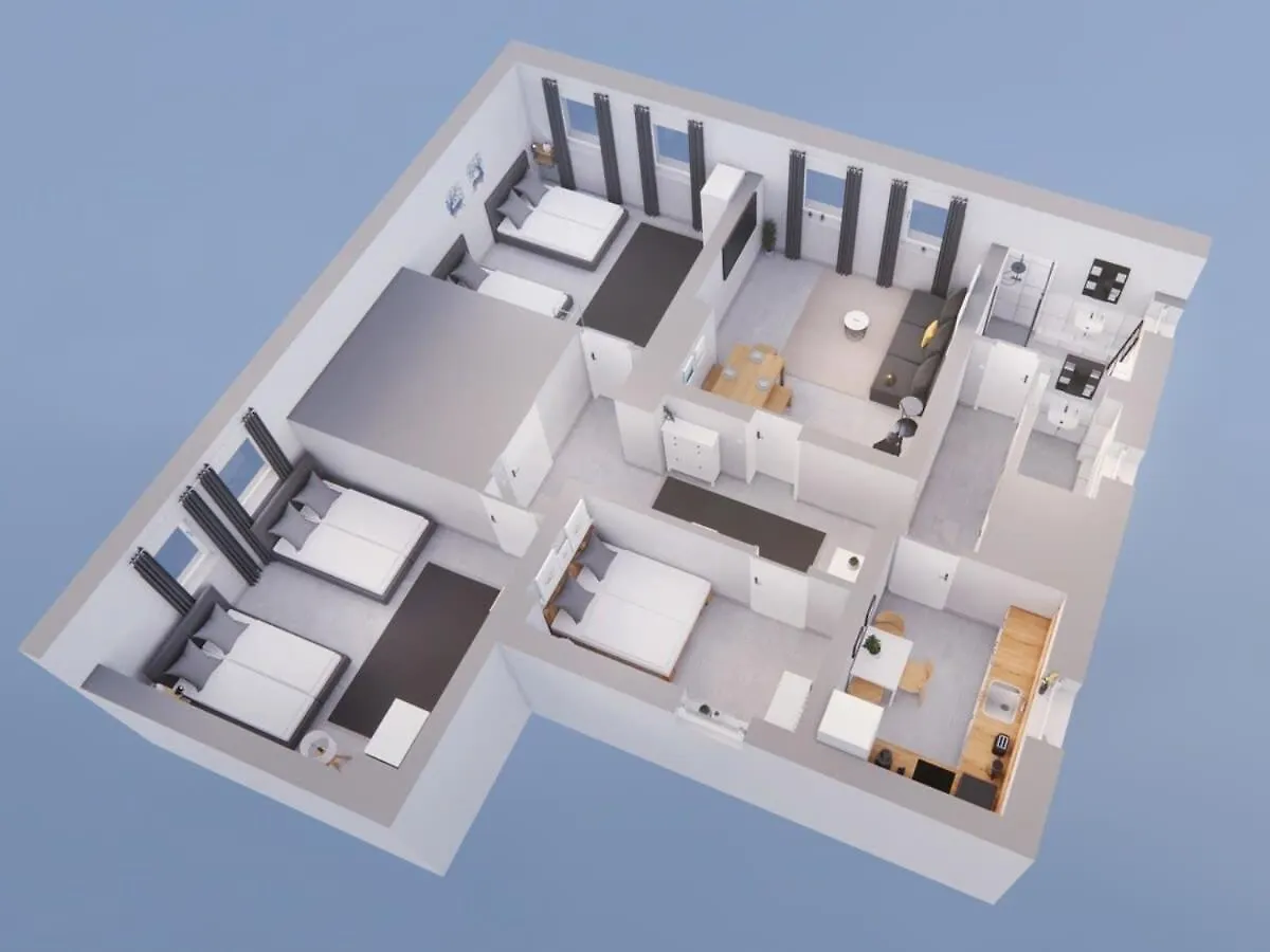 Hamburg Altona - Three Bedrooms For Up To 10 Tyskland